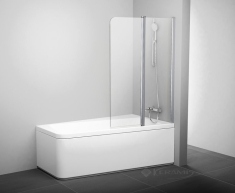 штора для ванны Ravak 10CVS2-100 R white+Transparent (7QRA0103Z1)