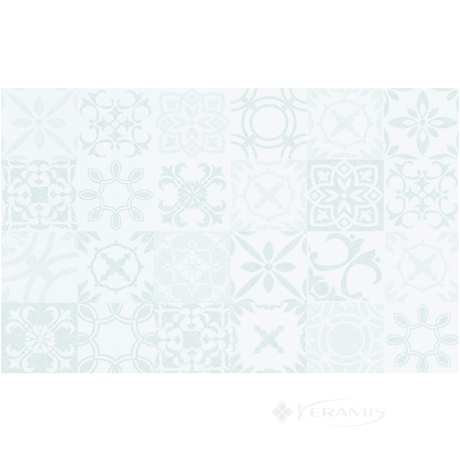 Плитка Cersanit Sansa Pattern 25x40 белая