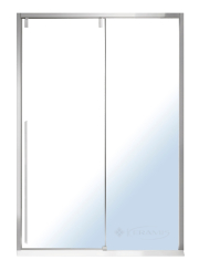 душевая дверь Volle Aiva 120x195 раздвижная, стекло прозрачное (10-22-686)