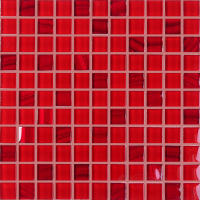 мозаїка Kotto Keramika GM 8016 C2 Red Silver S6 /Cherry 30х30