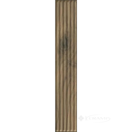 Плитка Paradyz Carrizo 40x6,6 wood struktura stripes mix mat