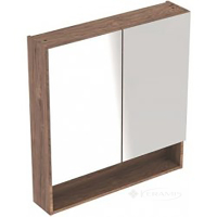 шкафчик зеркальный Geberit Selnova Square 78,8x85x17,5 brown (501.270.00.1)