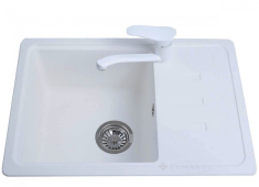 кухонна мийка Bretta Compact 62x43,5x20 біла