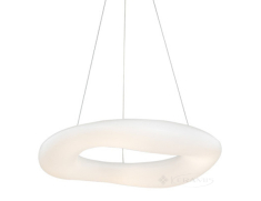 подвесной светильник Azzardo Donut, белый, хром, 60 см, LED (AZ2673)