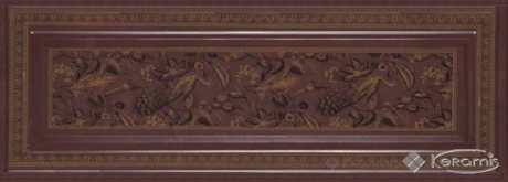Плитка Venus Plaisir Boiserie Royal 25,3x70,6 burgundy