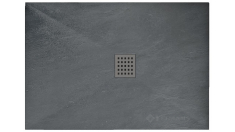 поддон Rea Grey Rock 80x100 прямоугольный grey (REA-K4582)