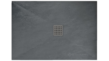 Поддон Rea Grey Rock 80x100 прямоугольный grey (REA-K4582)