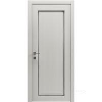дверное полотно Rodos Style 1 600 мм, полустекло, сосна крем