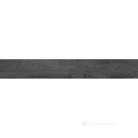 Плитка Cisa Pierwood 20x120 black rt. (155581)
