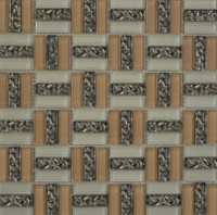мозаика Grand Kerama 30x30 (1,5х1,5) трино бежевый (1076)
