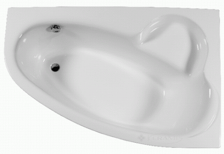 Ванна акриловая Ravak Asymmetric 170x110 правая (C491000000)