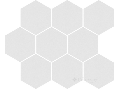 Мозаика Cerrad Cambia 33,4x27,53 white, лаппатированная (36750)