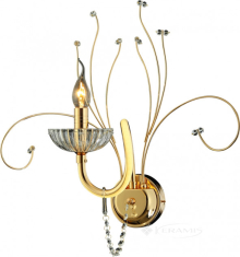 бра Wunderlicht Classical Style, золотое, прозрачное (K5309-01)