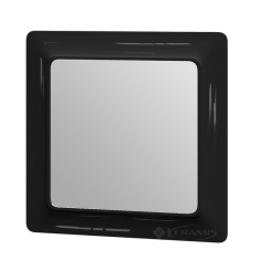 зеркало Ювента Ticino 80x5x80 черное (ТсМ-80)