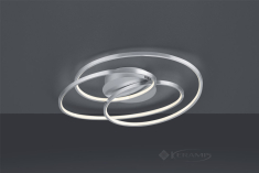 светильник потолочный Trio Gale, никель матовый, LED (673916007)
