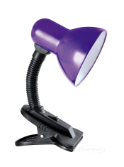настільна лампа Sirius TY 1108B з прищіпкою, фіолетова