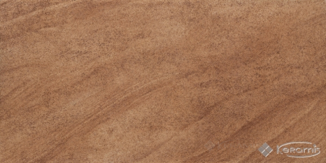 Плитка Ceramika Gres Sandstone 29,7x59,7 brown полуполированная