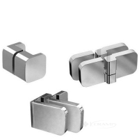 набор металлических деталей для душевых дверей Ravak Brilliant BSD2 80, 90 левый (D01000A084)