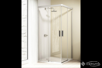 душевые двери HUPPE Design elegance 100х100 угловые, стекло прозрачное (8E2903)