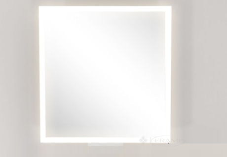Зеркало Miior Com 78x60x8 белый