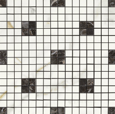 мозаика Ragno Bistrot Glossy 29x29 calacatta michelangelo