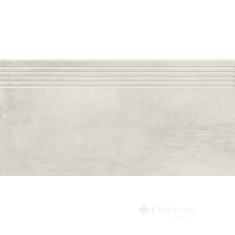 ступень Opoczno Grava 29,8x59,8 white steptread