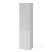 пенал Cersanit Moduo 39,5x34x160 серый, зеркало внутри (S929-019)
