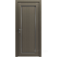 дверное полотно Rodos Style 1 800 мм, полустекло, серый дуб