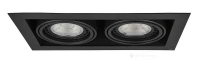 точечный светильник Azzardo Nova, черный, 2 лампы (AZ2875)