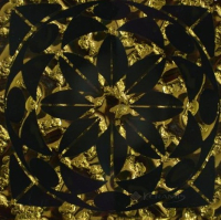 вставка підлогова Grand Kerama Tako 6,6x6,6 леано золото (774)