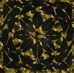 вставка напольная Grand Kerama Tako 6,6x6,6 леано золото (774)