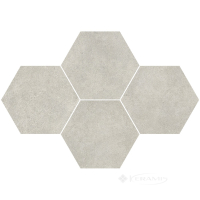 мозаика Stargres Qubus 28,3x40,8 white heksagon