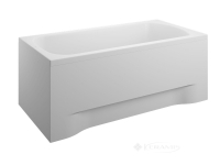панель для ванны Polimat 120 см фронтальная, белая (00552)
