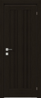 дверное полотно Rodos Fresca Mikela 600 мм, глухое, венге шоколадный