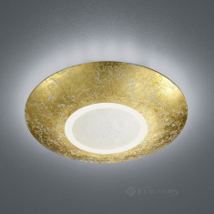 светильник потолочный Trio Chiros, золотой, прозрачный, LED (624110279)