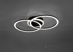 светильник потолочный Reality Venida, черный матовый, LED (R62783132)