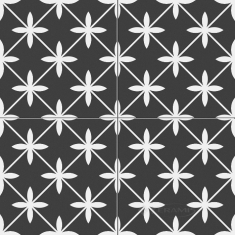плитка Almera Ceramica Pre. Star 45x45 black mat