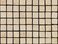 мозаика Imso Ceramiche Mosaici (3х3) 30х30 bianco