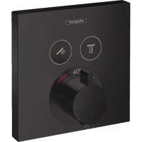 термостат Hansgrohe Shower Select 2 потребителя, черный (15763670)
