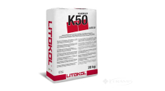 клей для плитки Litokol Powerflex K50 цементна основа сірий 20 кг (K50G0020)