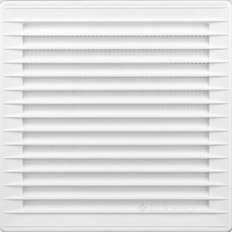 Вентиляционная решетка AirRoxy AKUSzS 170x170 125 white (02-247)
