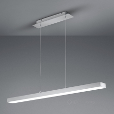 подвесной светильник Trio Agano, белый, никель матовый (R32801107)