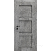 дверное полотно Rodos Style 3 600 мм, глухое, мрамор серый
