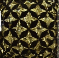 вставка підлогова Grand Kerama Tako 6,6x6,6 сфера золото