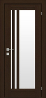 дверне полотно Rodos Fresca Colombo 900 мм, зі склом, горіх борнео