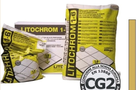 Затирка Litokol Litochrom 1-6 (С.680 ольха) 5 кг