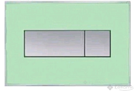 Смывная клавиша Alcaplast 24,7x16,5x16,5 зеленая (M1372)