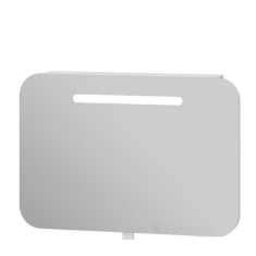 шкафчик зеркальный Ювента Prato 80x10,9x55 белый (PrM-80)