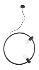 подвесной светильник Azzardo Orsola, black, 2 лампы (AZ3353)