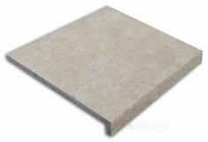 ступень Gres de Aragon Stone 32,5x33 beige peldaño redondeado (901510)